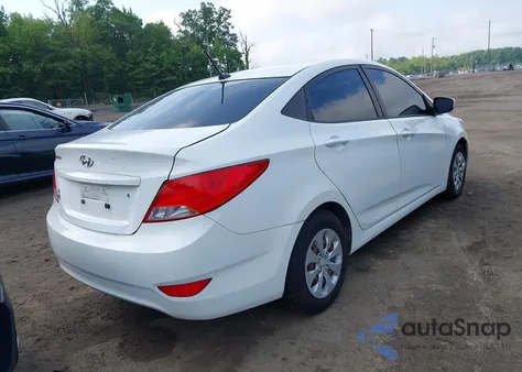 2015 Hyundai Accent Gls из США, поврежденный, VIN KMHCT4AE3FU795600